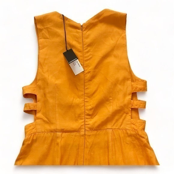 Monrow Silky Cutout Tank Jumpsuit Honeycomb Small‎ - Picture 4 of 15